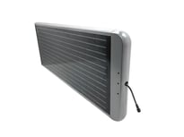 Ramme med solcellepanel 70W
